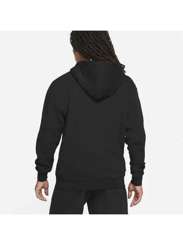 Толстовка Men's Air Jordan Essentials Embroidered Logo Sports Fleece Black — изображение 4 из 4, мульти