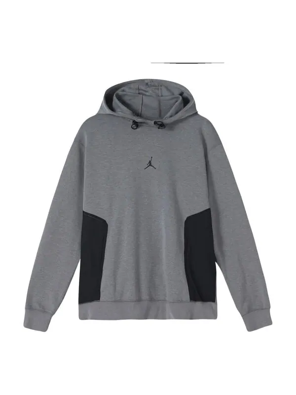 Толстовка Men's Jordan Casual Sports Logo Pullover Long Sleeves Gray — изображение 1 из 4, серый