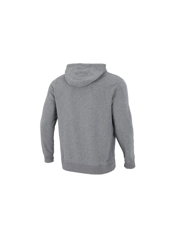Толстовка Men's Air Jordan Logo Knit Sports Gray — изображение 2 из 4, серый