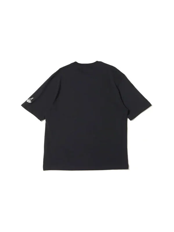 Футболка Men's Air Jordan Flight Essentials Embroidered Logo Sports Round Neck Short Sleeve Black — изображение 2 из 3