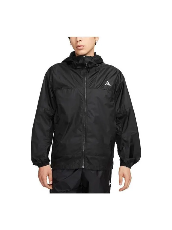 Куртка Nike ACG Therma-FIT ADV Rope de Dope Full-Length Zipped Jacket 'Black' — изображение 1 из 4, черный