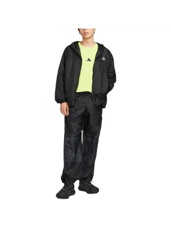 Куртка Nike ACG Therma-FIT ADV Rope de Dope Full-Length Zipped Jacket 'Black' — изображение 4 из 4, черный