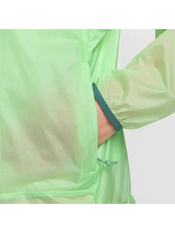 Куртка acg ветрозащитная куртка с капюшоном Cinder Cone Nike — изображение 3 из 4, светлый зеленый