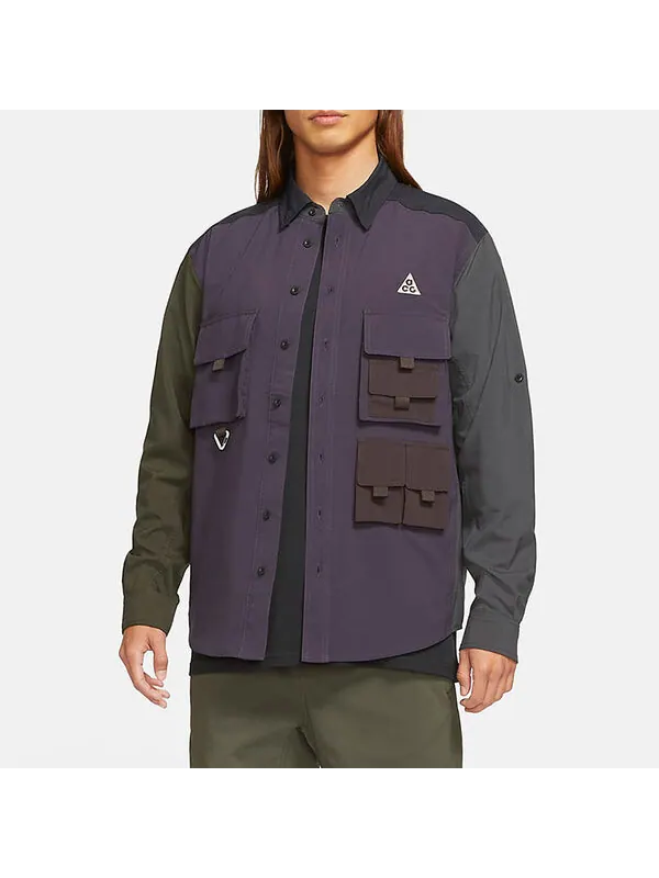 Куртка acg dri fit adv uv devastation trail Nike — изображение 3 из 4, черный