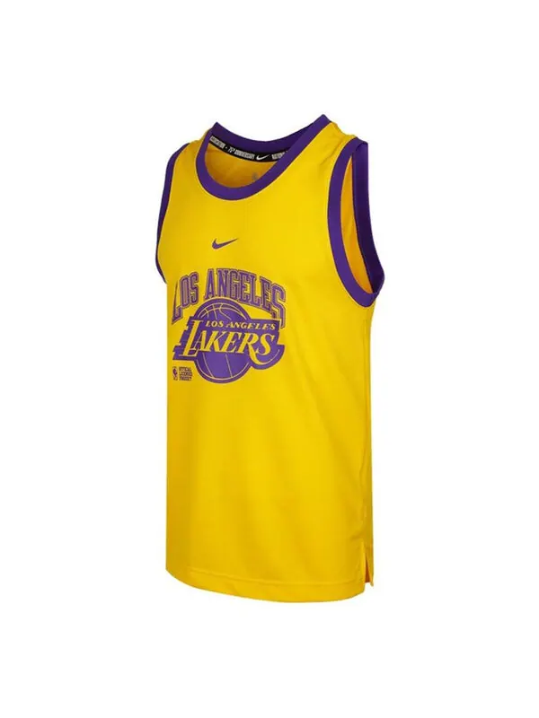 Спортивная футболка men's tank dna cts 75 sports basketball jersey/vest yellow Nike — изображение 1 из 4, желтый