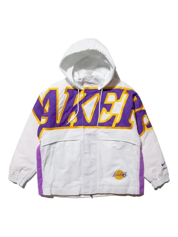 Куртка x ambush nba lakers jacket 'summit white purple yellow' Nike — изображение 1 из 4, белый/фиолетовый/желтый