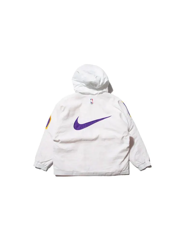Куртка x ambush nba lakers jacket 'summit white purple yellow' Nike — изображение 2 из 4, белый/фиолетовый/желтый