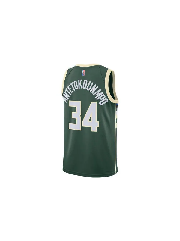 Спортивная футболка dri-fit printing logo basketball jersey 'green' Nike — изображение 2 из 2, мульти