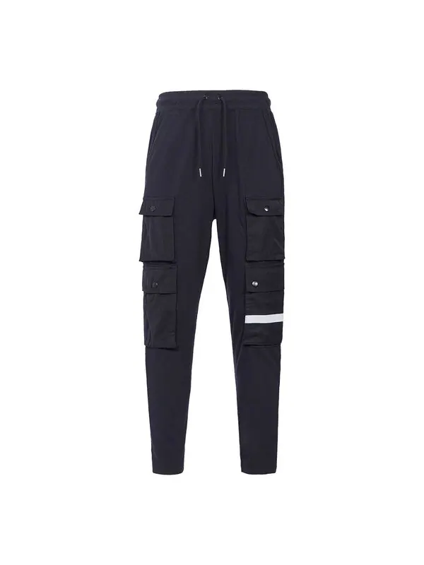 Спортивные штаны Nike Cargo Pocket Knit Sports Long Pants Black — изображение 1 из 4, черный