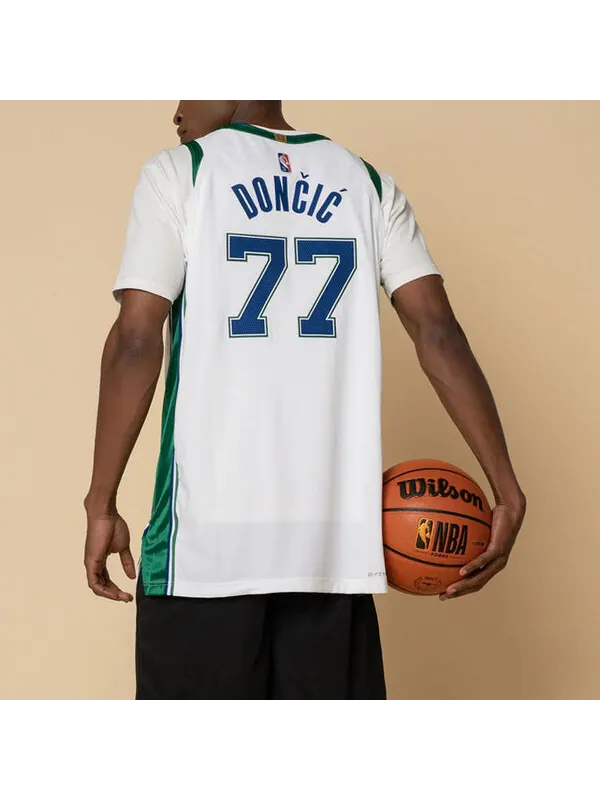 Майка Nike x NBA Dallas Mavericks Jerseys 'Luka Doni 77' — изображение 3 из 3, белый