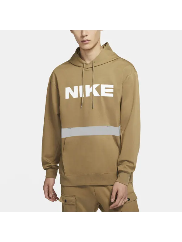 Толстовка Men's Nike Reflective Edging Brown — изображение 2 из 4, коричневый