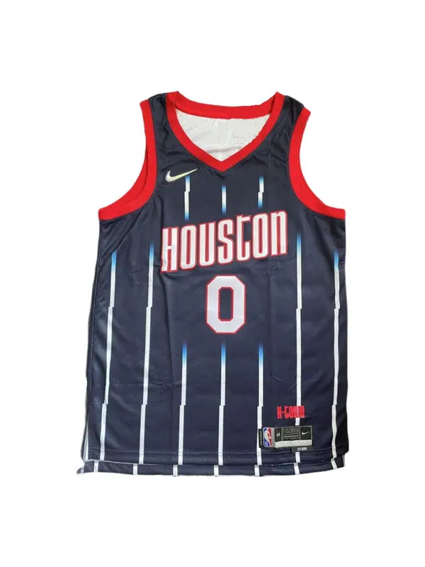 Майка Nike x NBA Houston Rocket Jerseys 'Jalen Green 0' — изображение 1 из 2, черный/мульти
