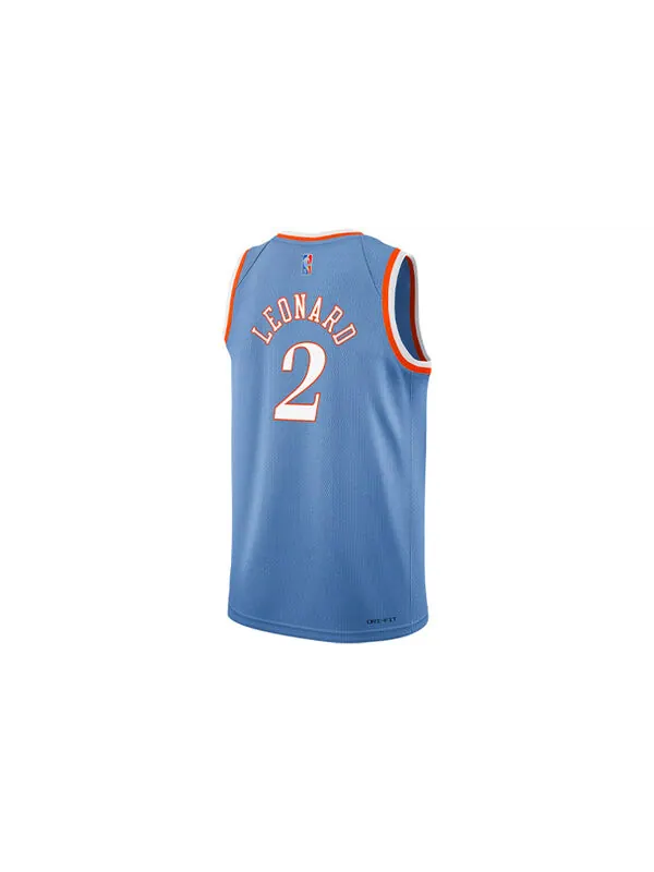 Майка Nike x NBA LA Clippers Jerseys 'Kawhi Leonard 2' — изображение 2 из 4, синий