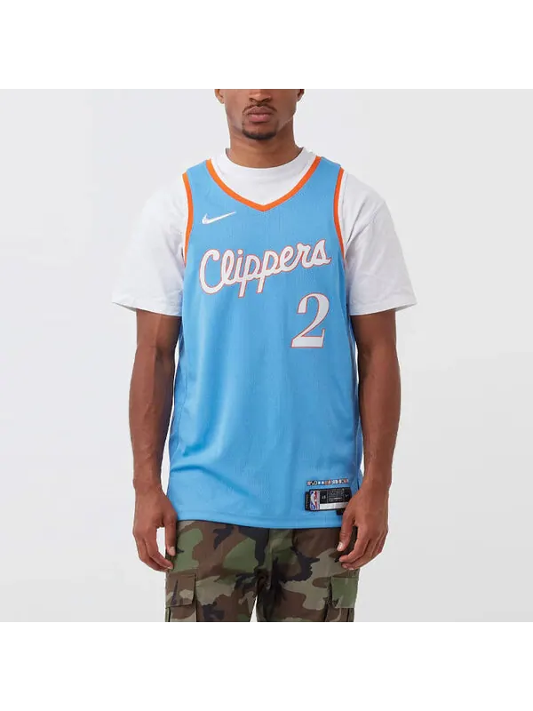 Майка Nike x NBA LA Clippers Jerseys 'Kawhi Leonard 2' — изображение 3 из 4, синий