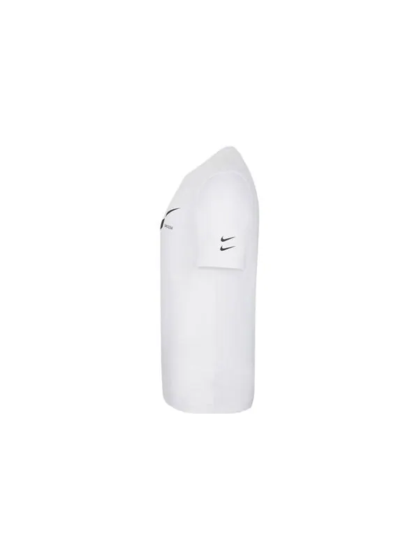 Футболка swoosh logo printing knit round neck short sleeve white Nike — изображение 3 из 4, белый