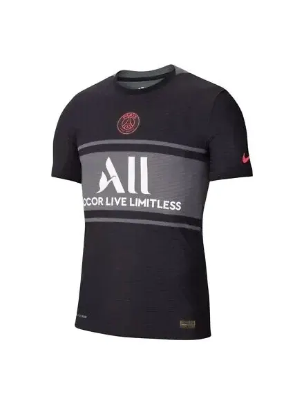 Джерси Nike Paris Saint-Germain FC 21/22 Match Third Jersey 'Black' — изображение 1 из 1, черный
