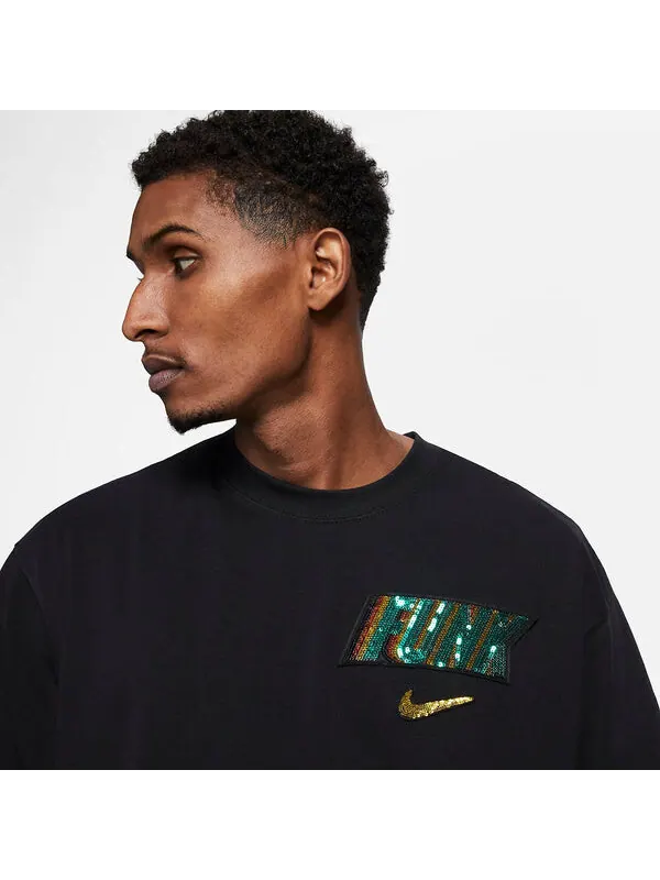 Футболка Nike Rayguns 90 Short Sleeve T-Shirt Asia Sizing 'Black' — изображение 3 из 4, черный