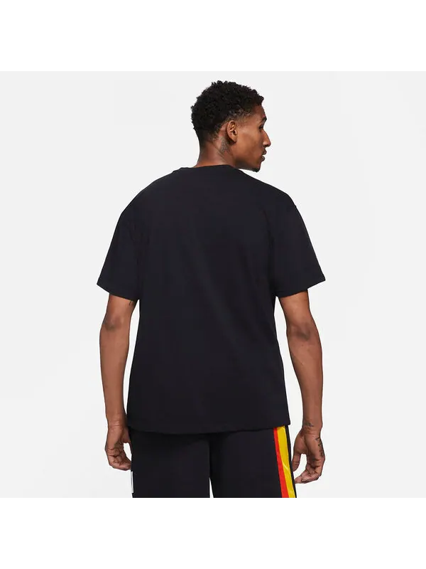 Футболка Nike Rayguns 90 Short Sleeve T-Shirt Asia Sizing 'Black' — изображение 4 из 4, черный