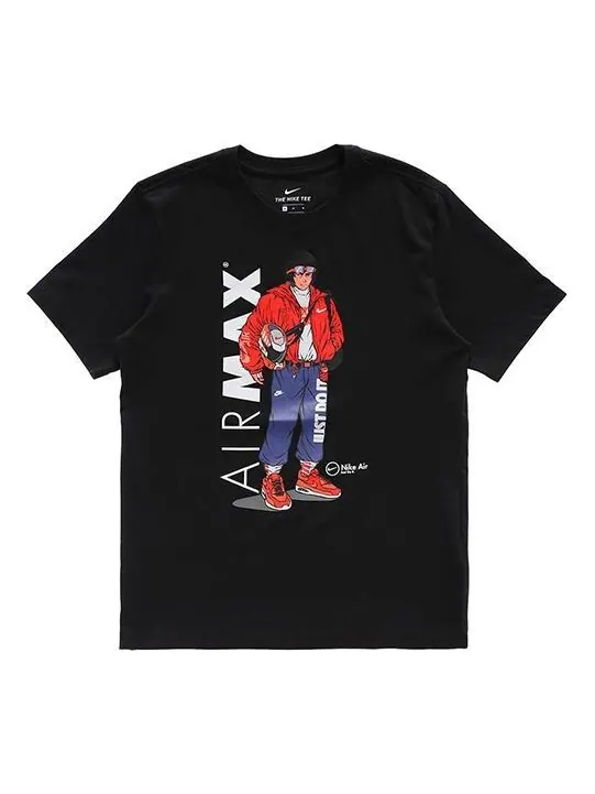 Футболка спортивная одежда manga hypeman s s футболка Nike — изображение 1 из 4, черный