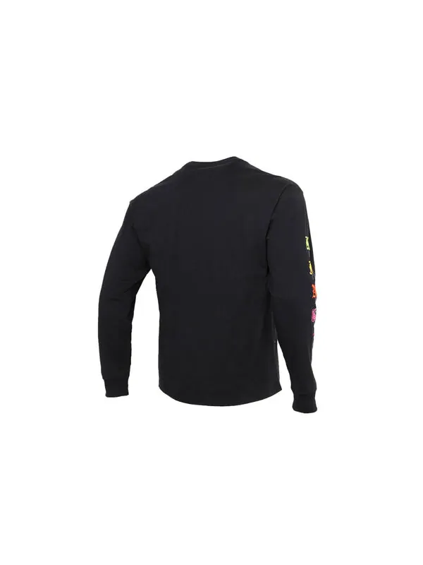 Толстовка Nike MENS LeBron Casual Sports Embroidered Crew-neck Long Sleeve Black — изображение 2 из 4, черный
