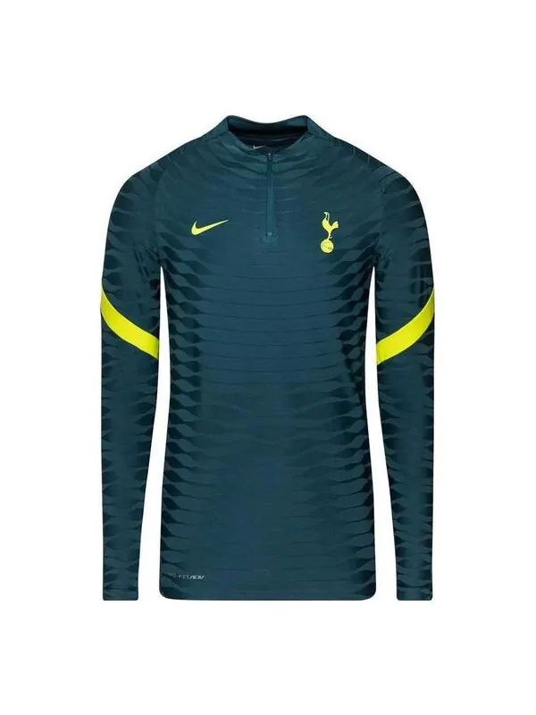 Футболка tottenham ucl dri fit adv elite с длинным рукавом и застежкой-молнией 1 4 Nike — изображение 1 из 3, зеленый