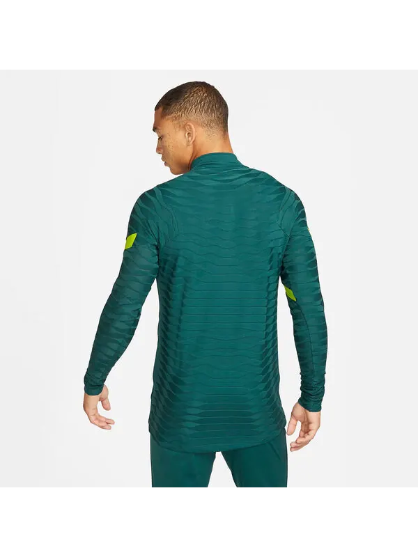 Футболка tottenham ucl dri fit adv elite с длинным рукавом и застежкой-молнией 1 4 Nike — изображение 2 из 3, зеленый