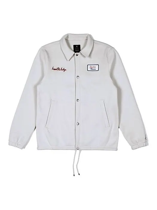 Куртка Air Jordan x Union LA Coaches Jacket 'Bone' — изображение 1 из 2, белый