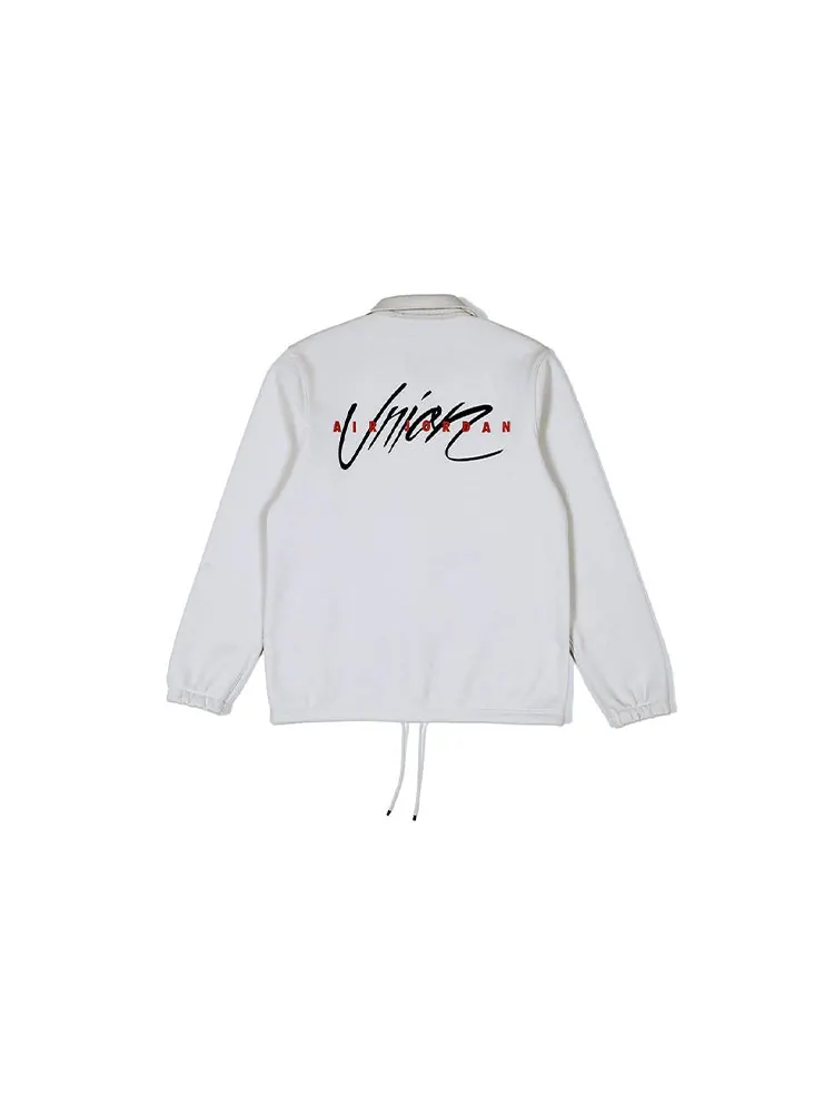 Куртка Air Jordan x Union LA Coaches Jacket 'Bone' — изображение 2 из 2, белый