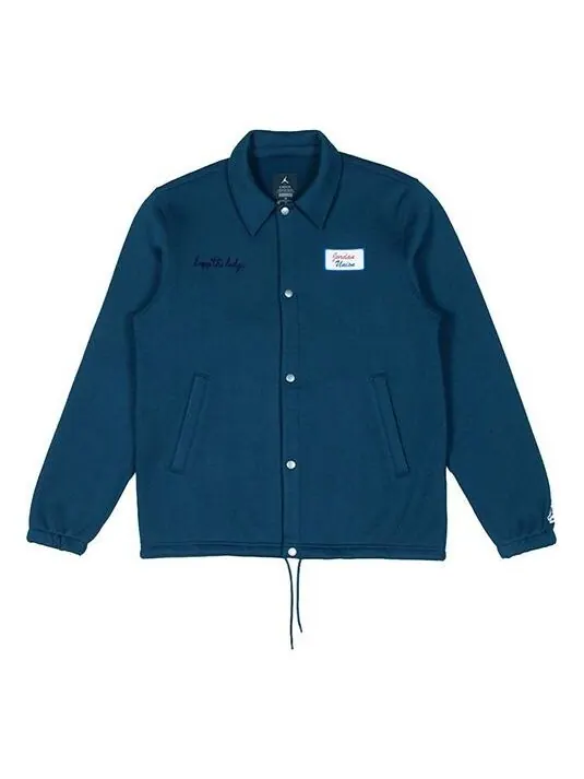 Куртка x union la coaches jacket 'navy' Air Jordan — изображение 1 из 2, синий