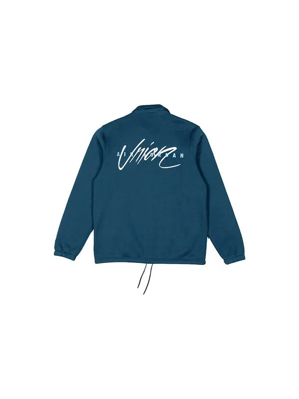 Куртка x union la coaches jacket 'navy' Air Jordan — изображение 2 из 2, синий