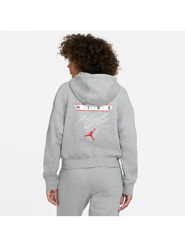 Толстовка с капюшоном из флиса Air Jordan — изображение 3 из 3, серый