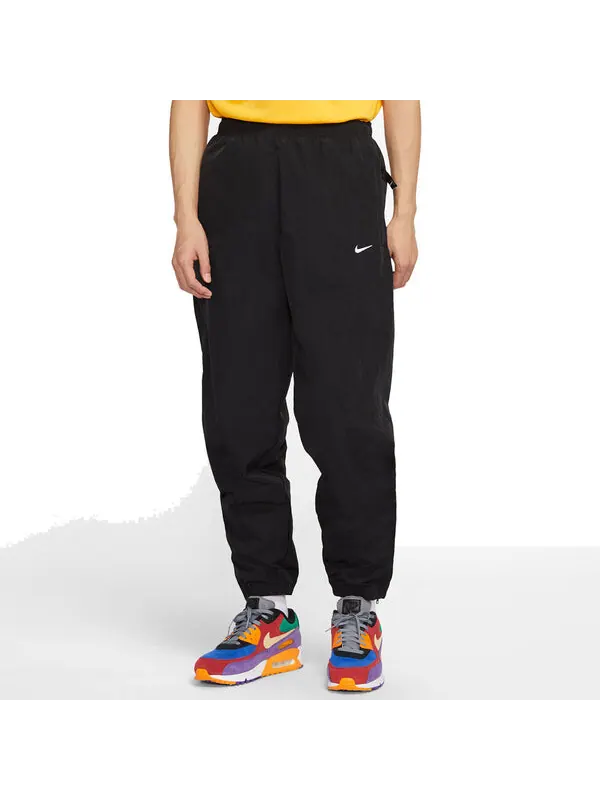 Штаны лабораторные трековые краски Nike — изображение 1 из 4, черный/белый
