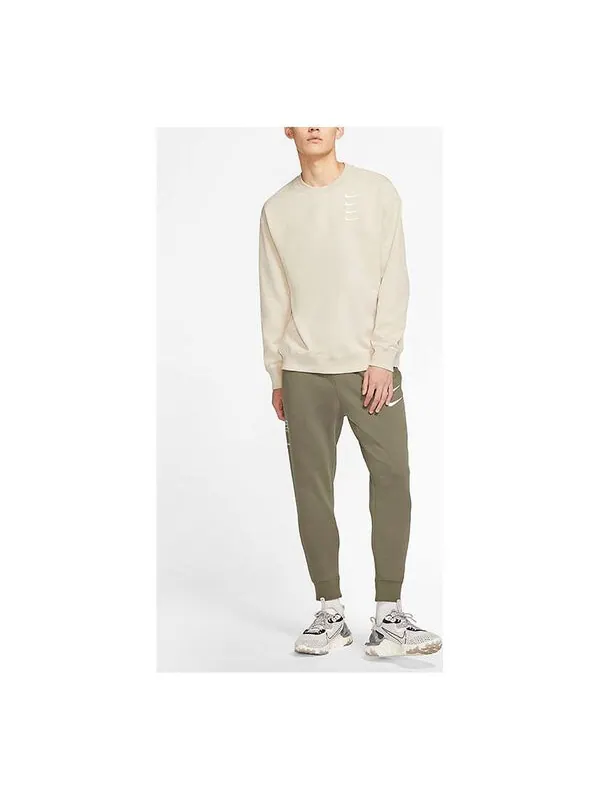 Толстовка Nike Swoosh Sportswear French Terry Men Light Grey — изображение 1 из 3, серый