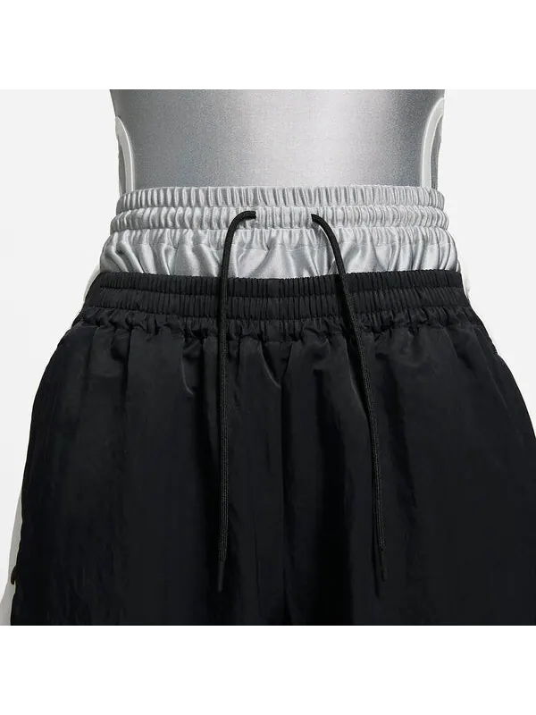Брюки (WMNS) Nike x Ambush NBA Collection Nets Tearaway Pants Asia Sizing 'Black' — изображение 3 из 4, черный/белый