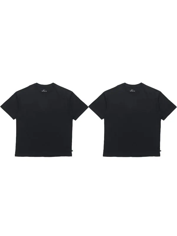Футболка sb skateboard solid color loose sports skateboard black Nike — изображение 3 из 4, черный