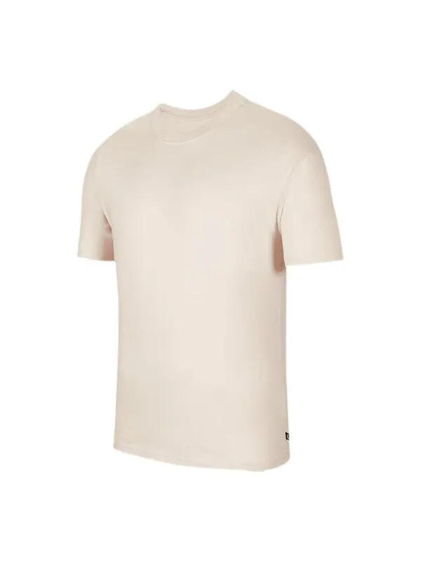 Футболка Nike Solid Color Loose Round Neck Short Sleeve Soft Orange — изображение 1 из 3, мульти