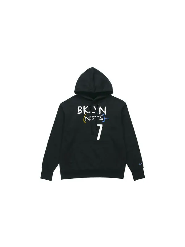 Толстовка Nike NBA City Edition Brooklyn Nets Durante 7 Casual Sports Black — изображение 2 из 2, черный
