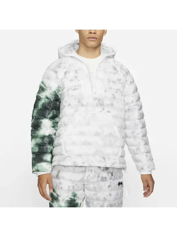 Куртка x nike insulated pullover jacket 'multi' Stussy — изображение 3 из 4, серый/мульти