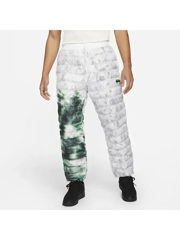 Брюки x nike insulated pant 'white green' Stussy — изображение 3 из 4, белый/зеленый