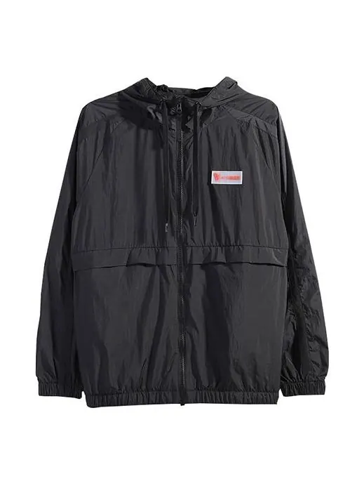 Толстовка Nike Windproof Running Training Men's Hats Jacket Black — изображение 1 из 4, черный