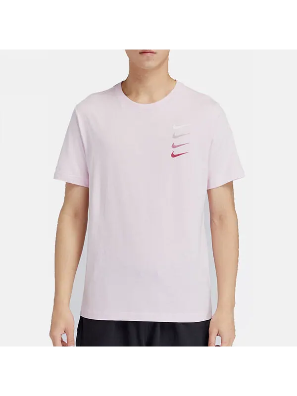 Футболка logo sports short sleeve pink Nike — изображение 3 из 4, розовый
