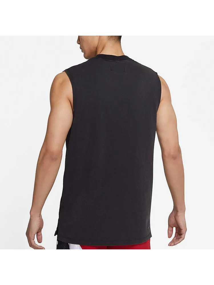 Топ Nike AS Men's J DF Air SLVLS Top Black — изображение 5 из 5, черный
