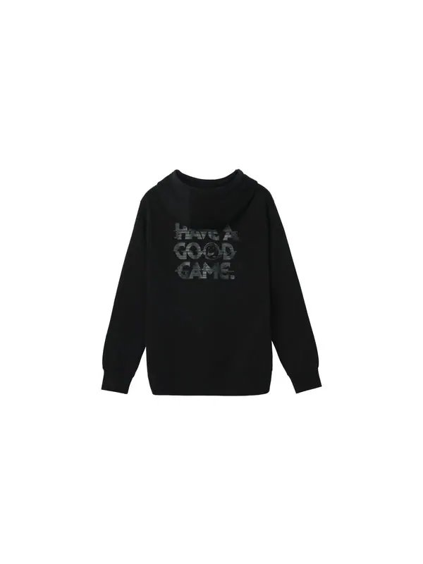 Толстовка Nike Sportswear Club Fleece Casual Sports Fleece Lined Black — изображение 2 из 4, черный