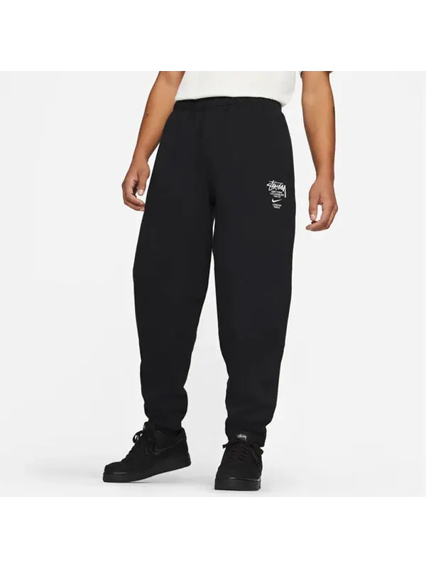 Брюки x nike nrg zr fleece pants 'black' Stussy — 4