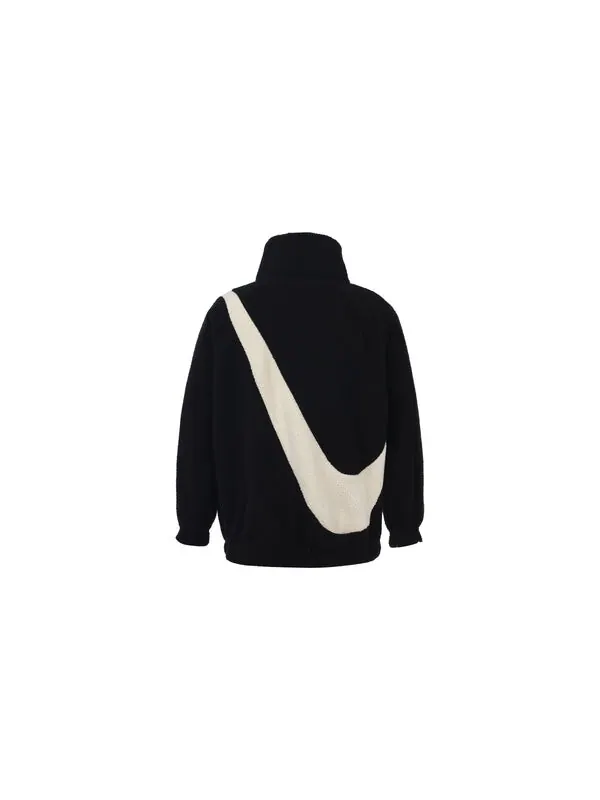 Куртка large logo casual reversible jacket black Nike — изображение 2 из 4, черный