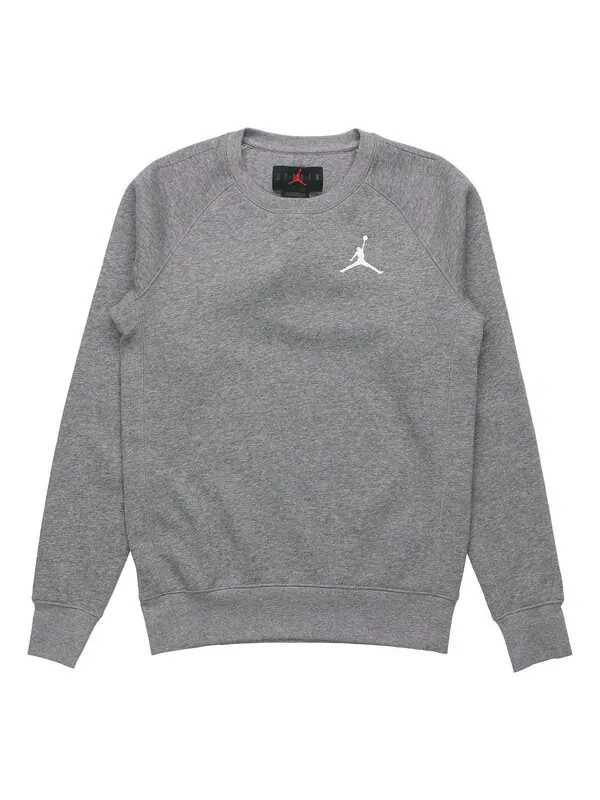 Толстовка Air Jordan Fleece Lined Stay Warm Sports Round Neck Pullover Gray — изображение 1 из 2, серый