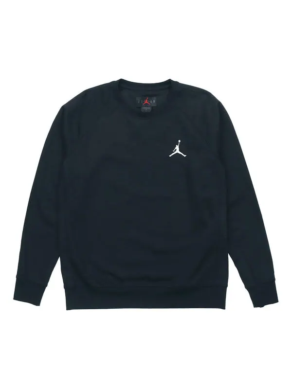 Толстовка Air Jordan Fleece Lined Stay Warm Sports Round Neck Pullover Black — изображение 1 из 4, черный