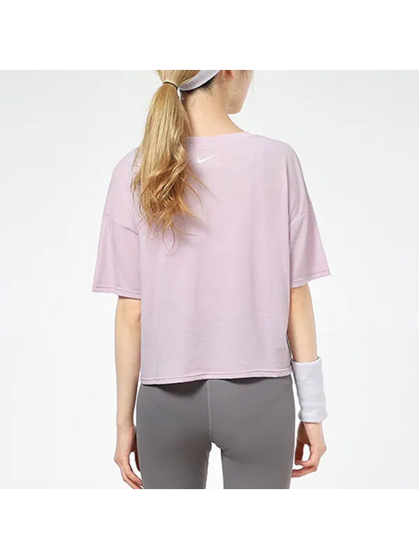 Футболка dri fit свободные с круглым вырезом алфавит короткий рукав Nike — изображение 4 из 4, красный