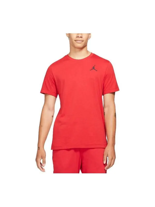 Футболка Jumpman футболка с коротким рукавом Air Jordan — изображение 1 из 3, красный/черный