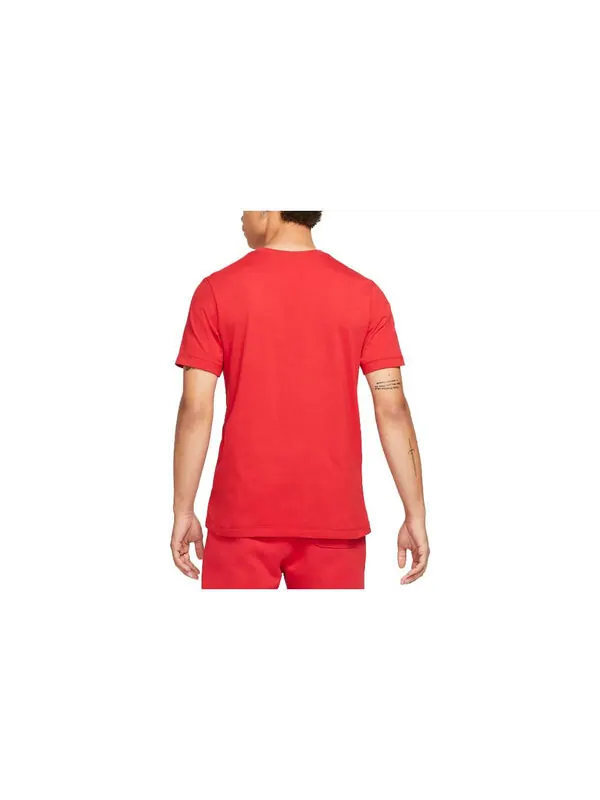 Футболка Jumpman футболка с коротким рукавом Air Jordan — изображение 2 из 3, красный/черный